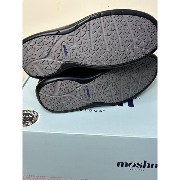 Moshn 'Verve' Comfort Rocker Bottom Slip-Resistant Leather Clog women’s Sz 7m - Picture 7 of 12